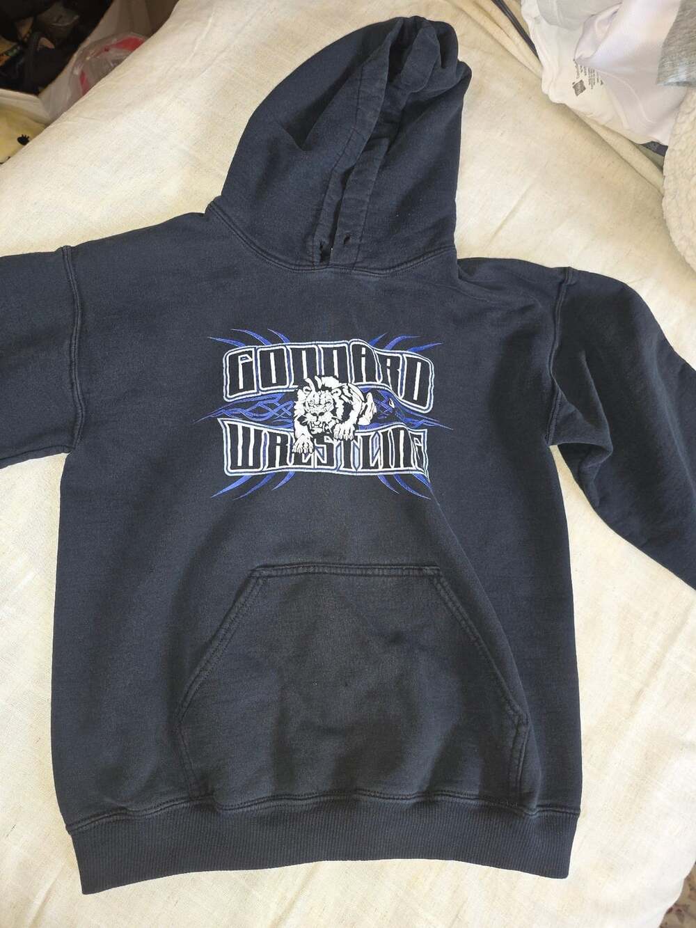 Goddard Wrestling Hoodie Size S Black